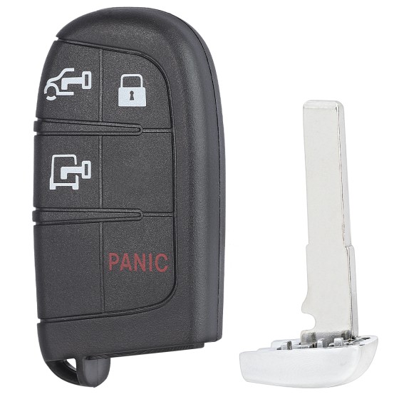 Dodge Ram ProMaster 4 Button Smart Key 2022-2026 For M3N-40821302 | Aftermarket